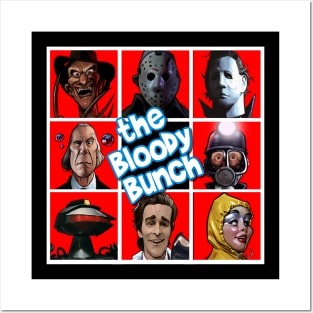 the Bloody Bunch 70/80 Killers Posters and Art